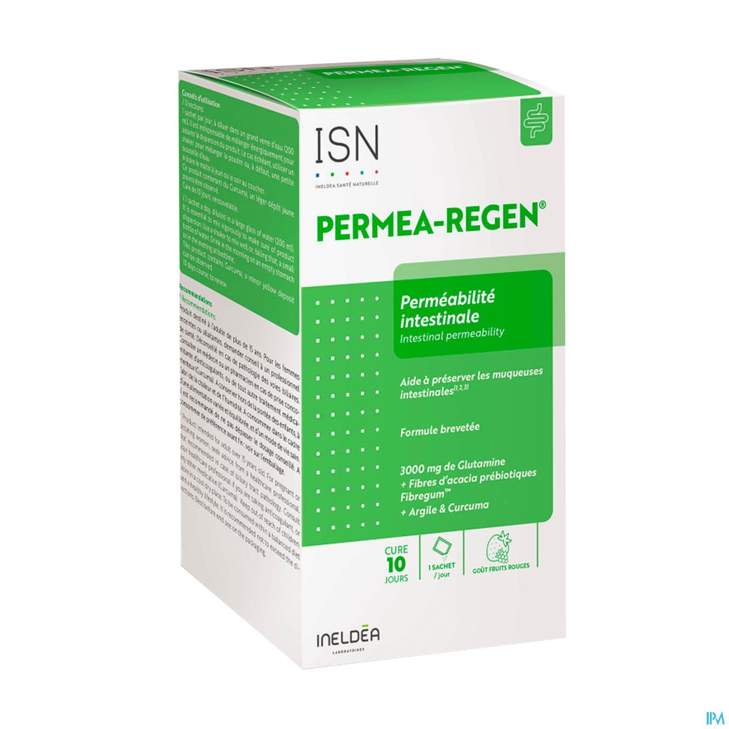 Ineldea Isn Permea Regen Permeabilite Intestinale Sachet 10g X10
