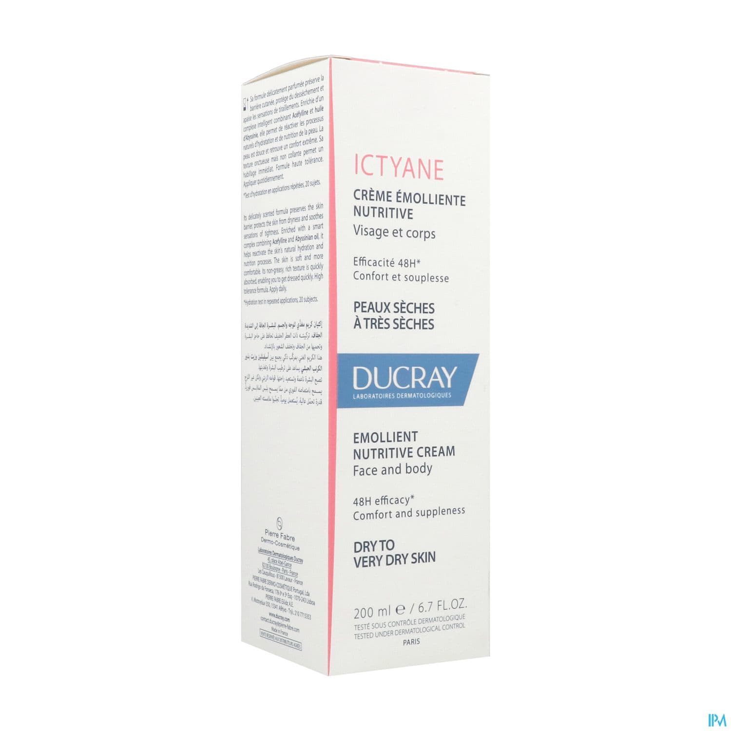 ICTYANE CR EMOL NUTRITIVE 200ML