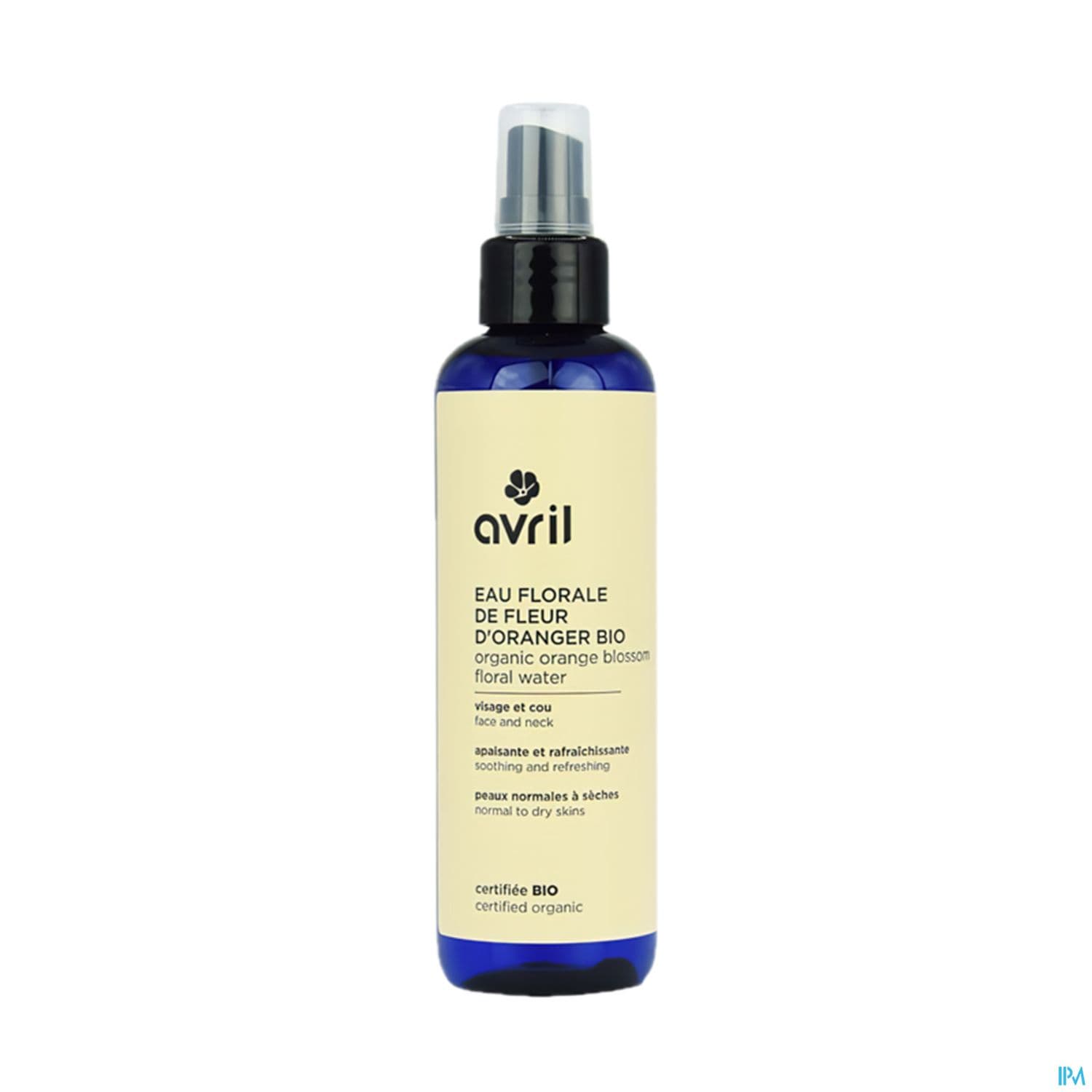 Avril Eau Florale De Fleur D'oranger Certifiee Bio 200ml