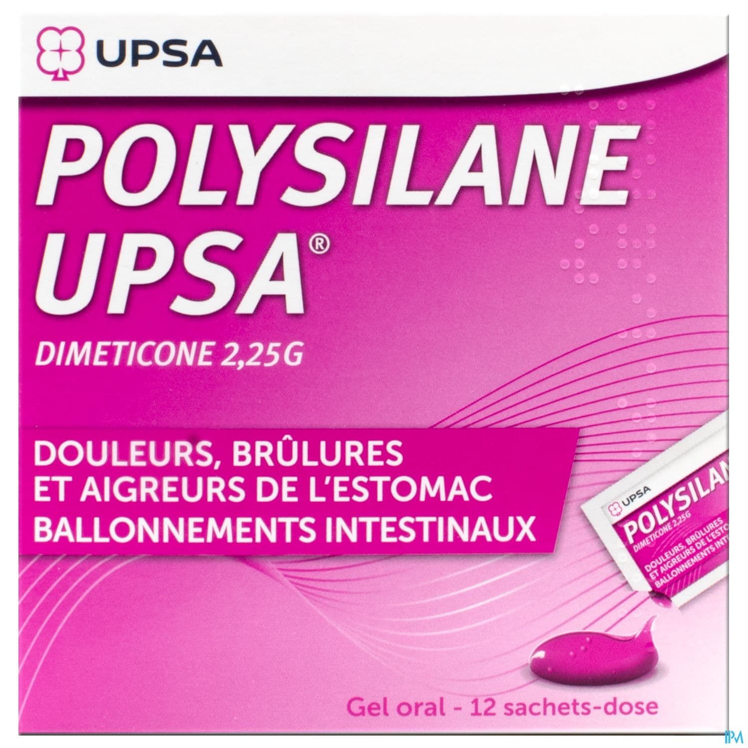 POLYSILANE UPSA GEL ORAL SACH-DOS SACH/12