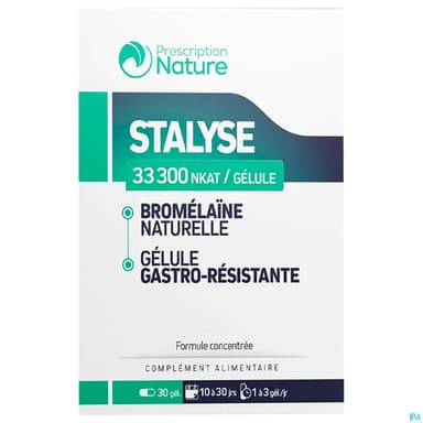 Prescription Nature Stalyse Gelule 30