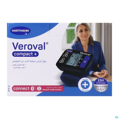 Hartmann Veroval Tensiometre Compact+ Poignet Bpw26