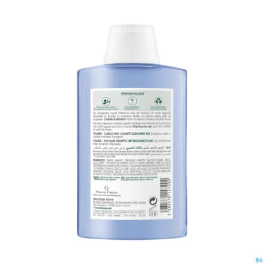 KLORANE SH LIN BIO 200ML