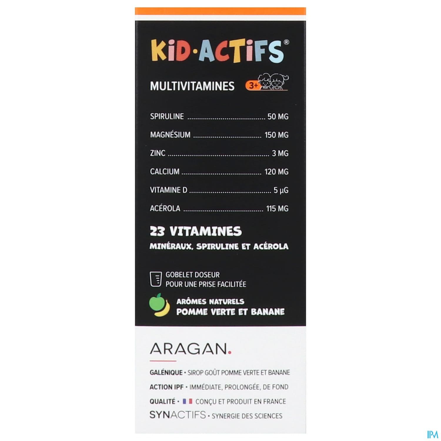 Synactifs Kidactifs Multivitamines Solution Buvable 125ml