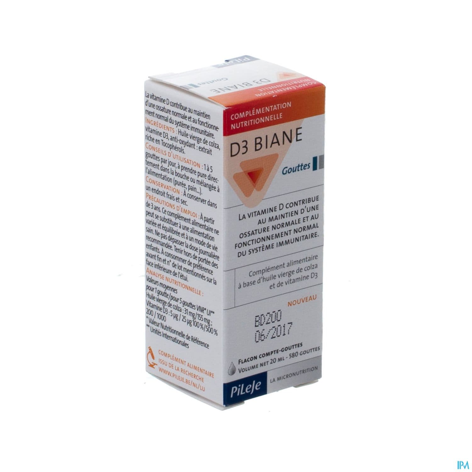 D3 BIANE GOUTTE 20ML