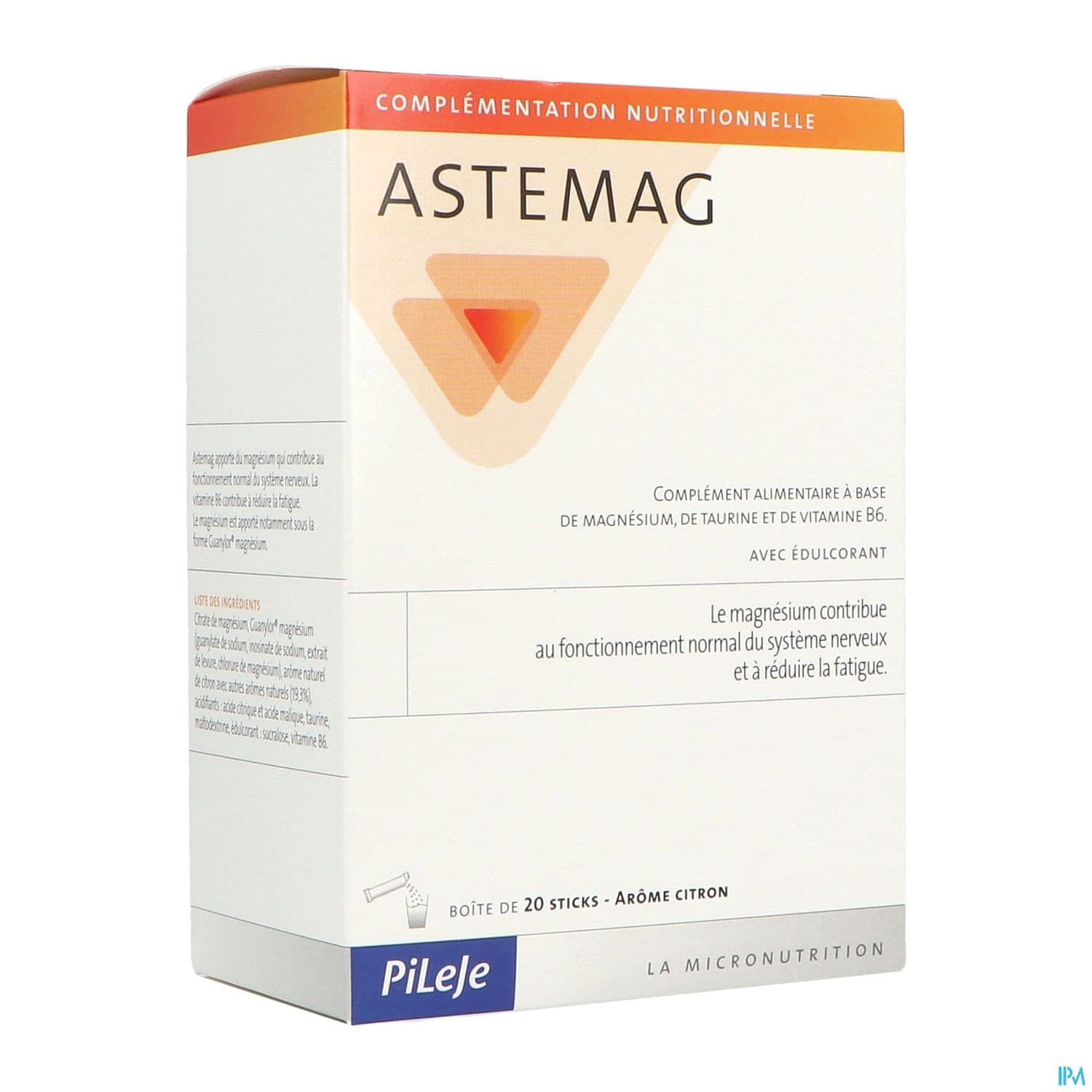 ASTEMAG COMPL ALIM STICK4,1G 20