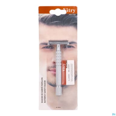 VITRY HOM RASOIR SURETE PAP+LAME10