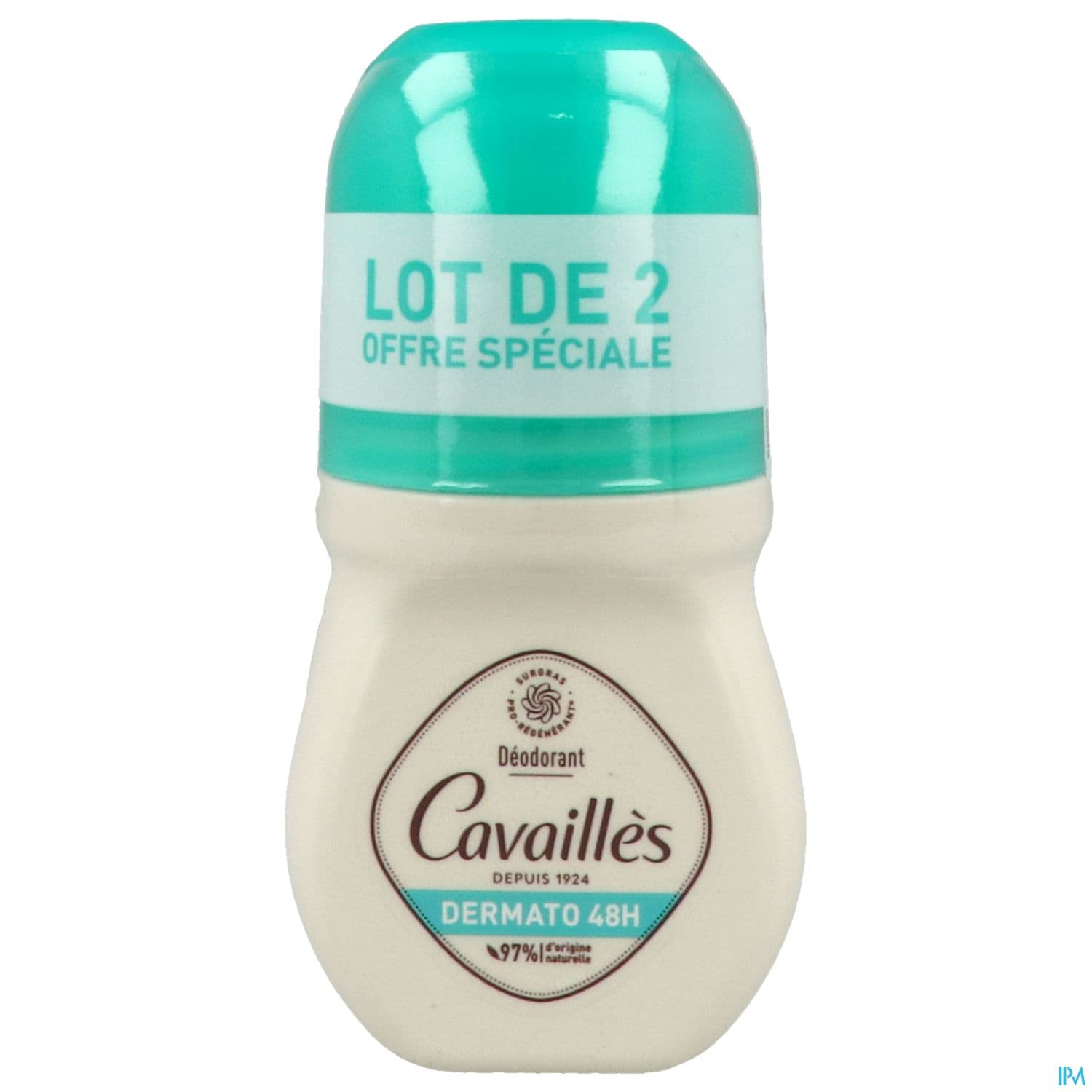 CAVAILLES DEO DERMA 48H ROLL50MLX2