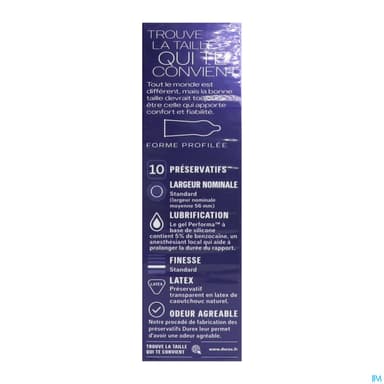 DUREX PERFORM BOOST Préserv B/10