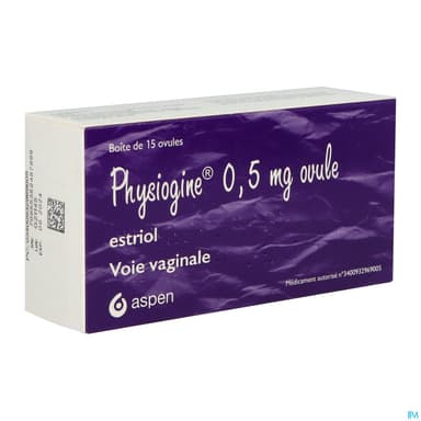 Physiogine 0mg5 Ovule 15