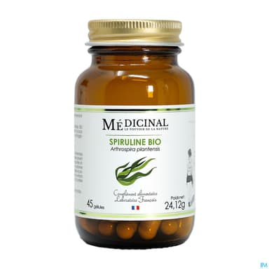 Medicinal Spiruline Bio Gelule 45