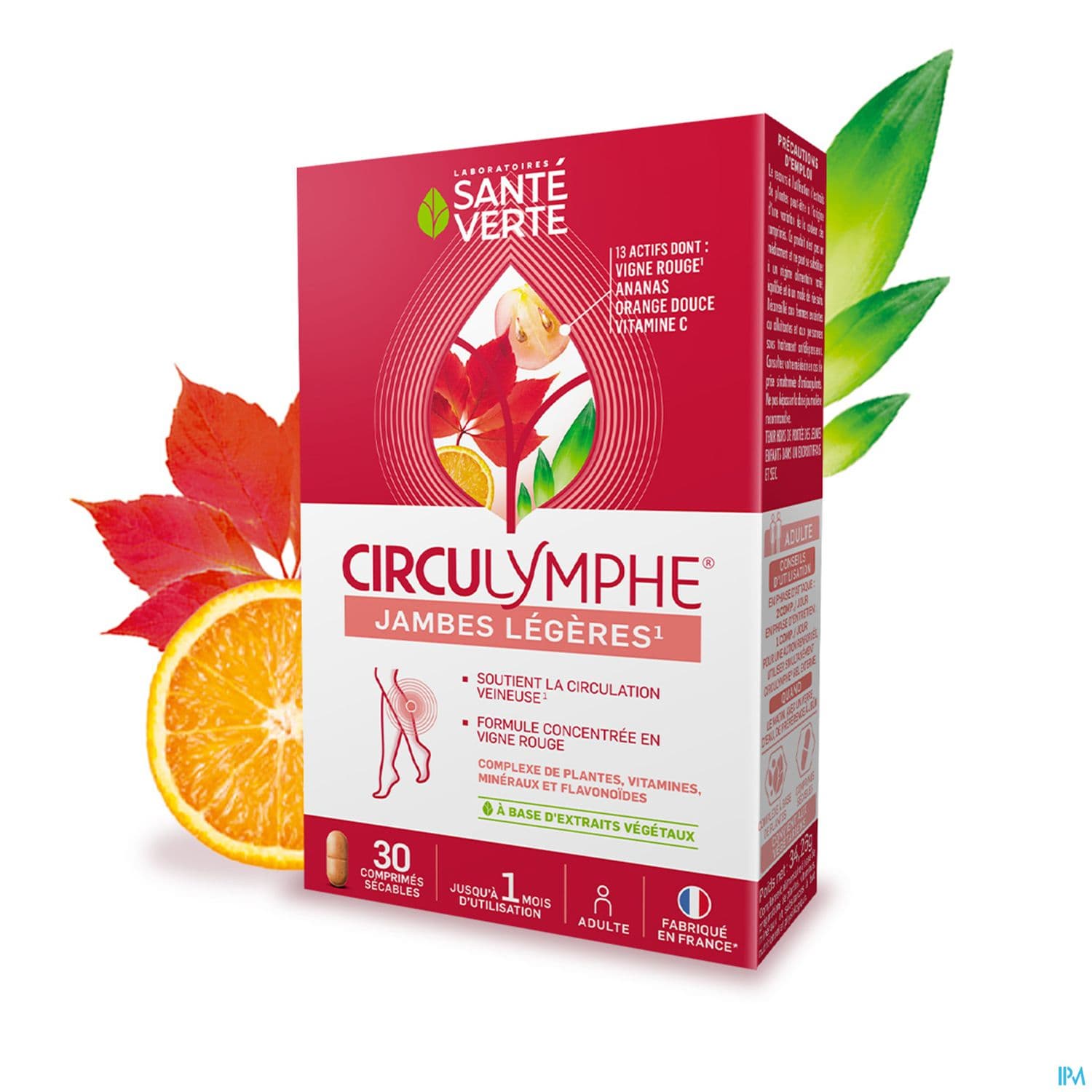 CIRCULYMPHE SANTE VERTE CPR30