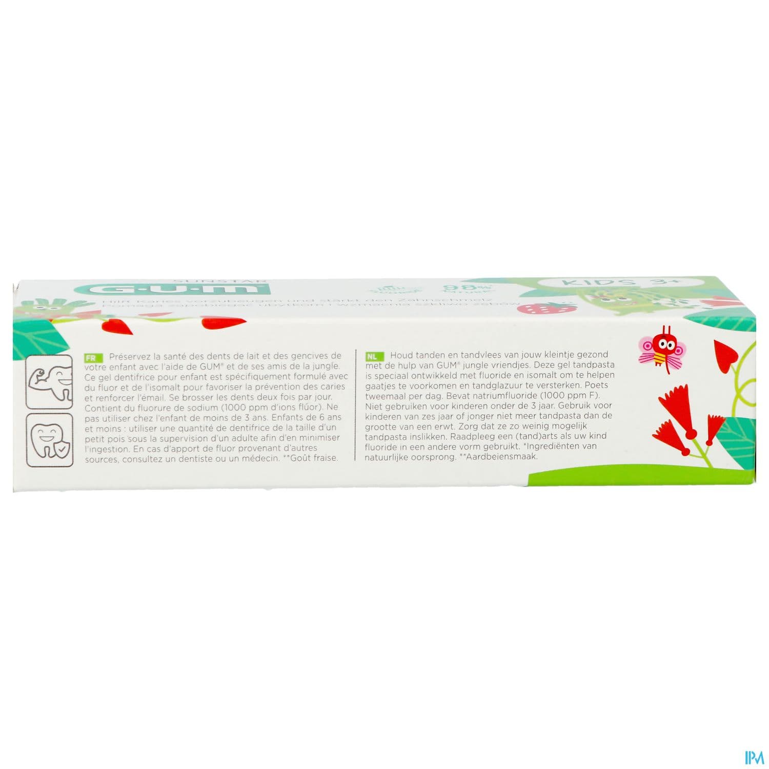 Gum Dentifrice Kids +3ans 50ml
