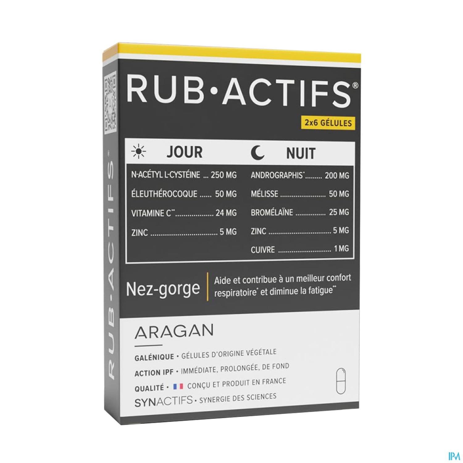 Synactifs Rubactifs Gelule 12