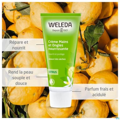 WELEDA CR MAIN ONGLE CITRUS 50ML