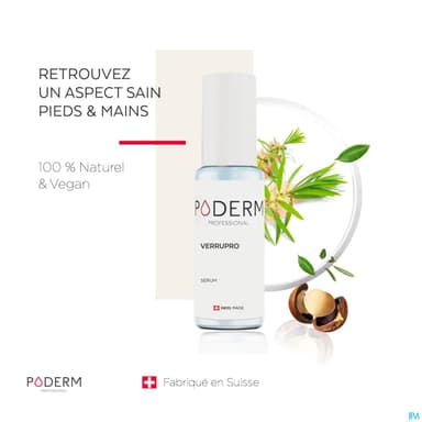 PODERM VERRUPRO SOL MAIN/PIED 6ML