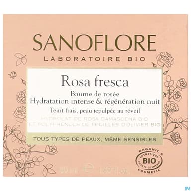 SANOFLORE BAUME ROSA FRESCA 50ML