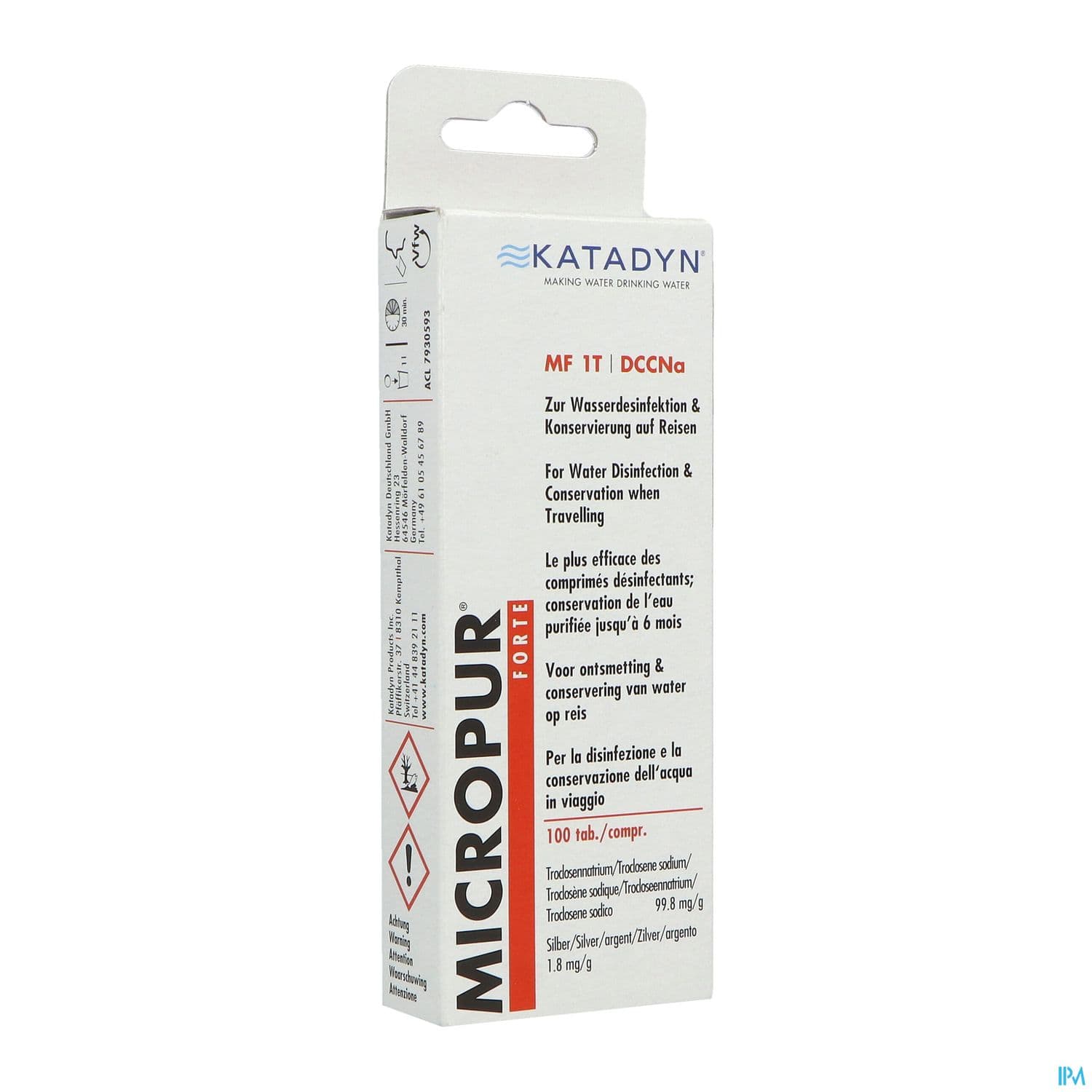 MICROPUR FORTE MF1 DCCNA CPR100