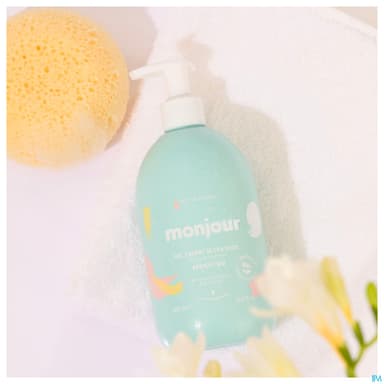 Monjour Gel Lavant Corps Et Cheveux Ultra Doux Et Des La Naissance 500ml
