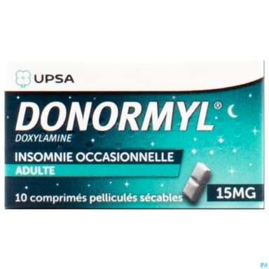 Donormyl 15mg Comprime Secable 10