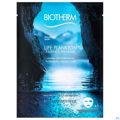 Biotherm Life Plankton Masque Tissu Feuille 27g X6