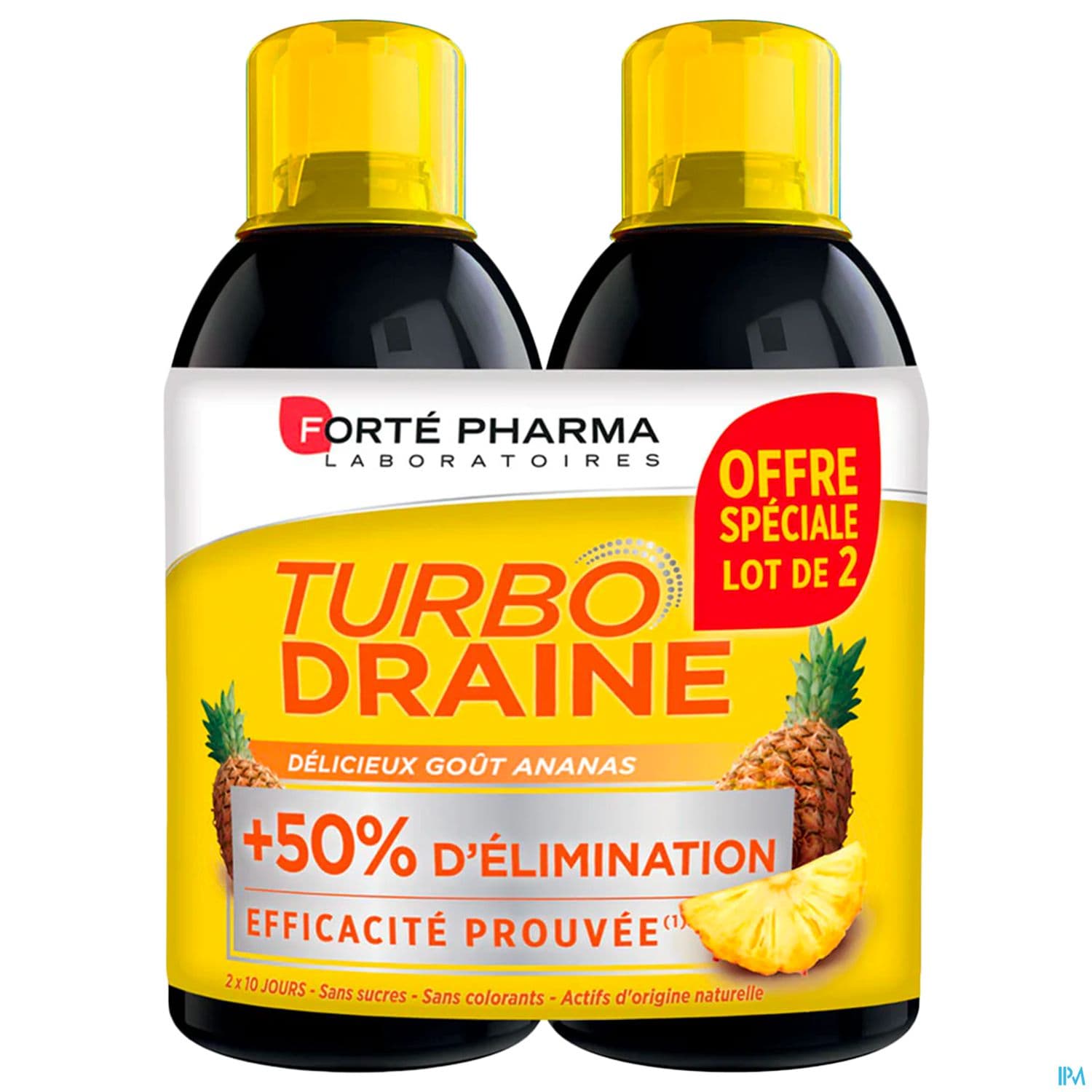 TURBODRAINE SOL BUV ANANAS 500MLX2