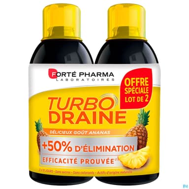 TURBODRAINE SOL BUV ANANAS 500MLX2