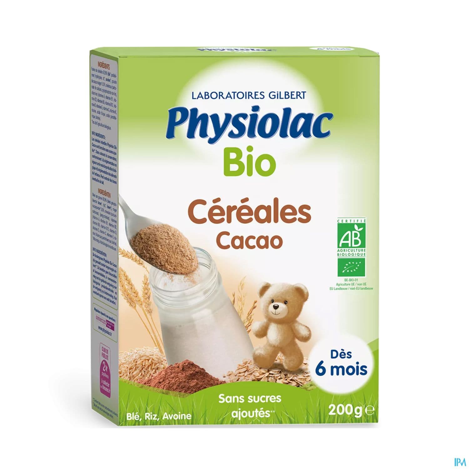 Physiolac Bio Cereales Cacao 200g