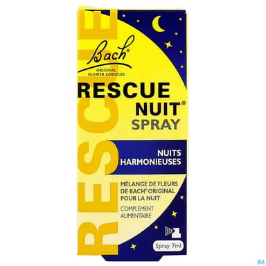 Rescue Bach Nuit Spray 7ml