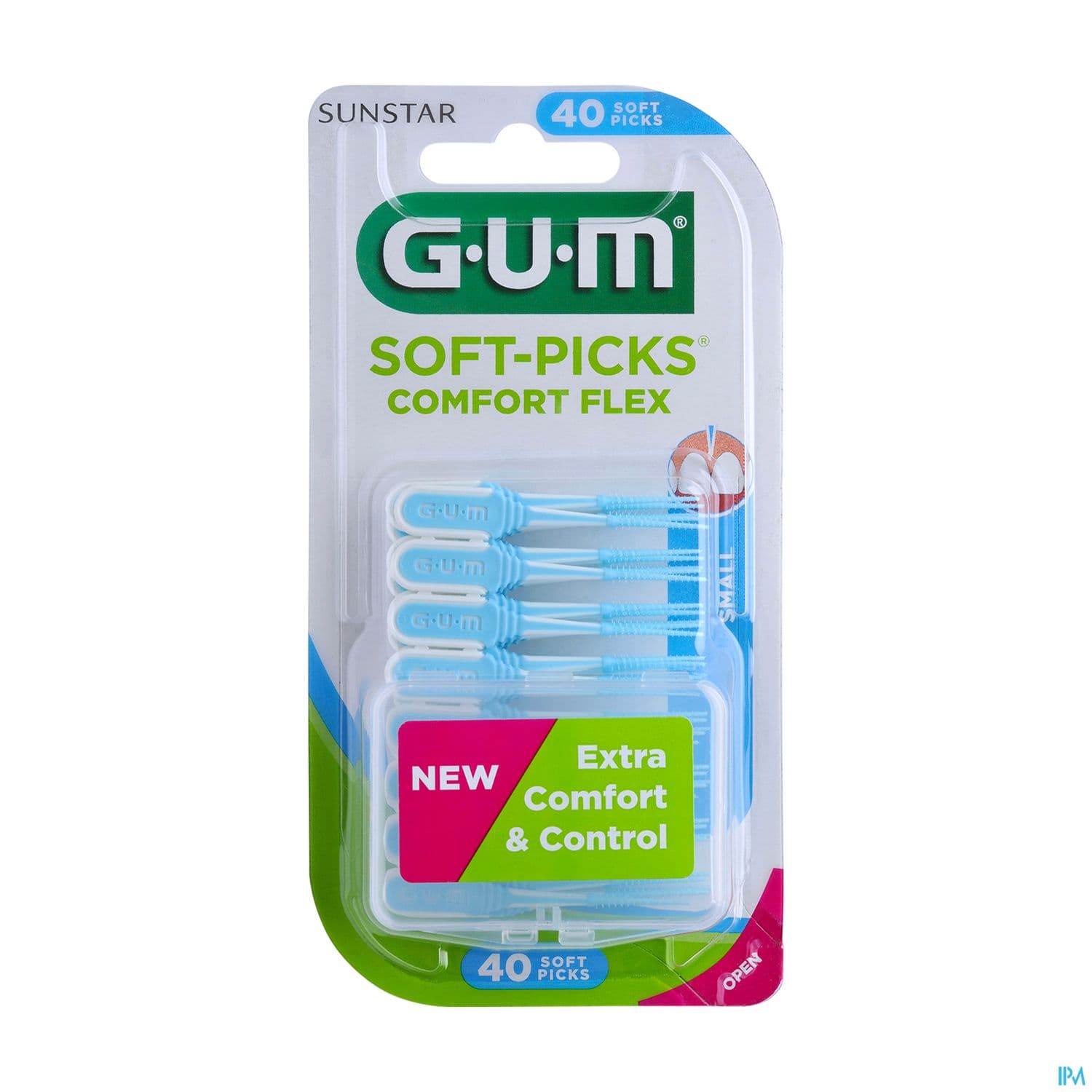 Gum Softpicks Comfort Flex Small 40