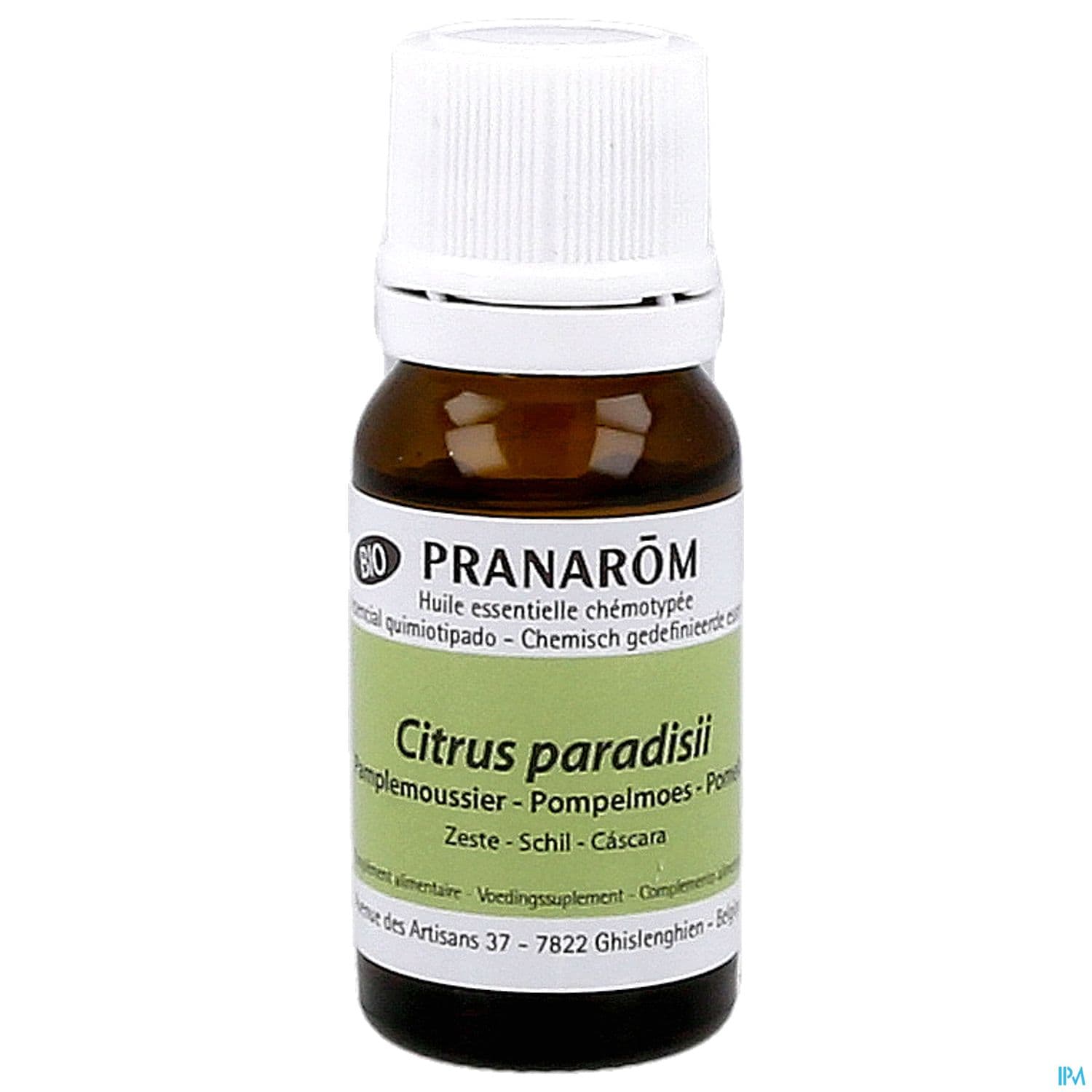 Pranarom Huile Essentielle Bio Pamplemoussier Zeste 10ml