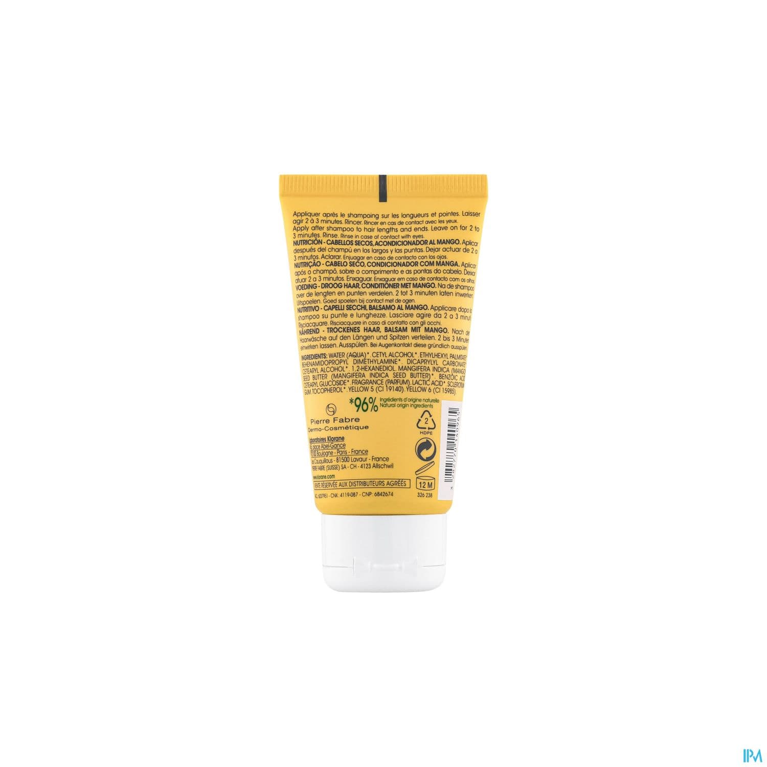 KLORANE BAUME AP/SH MANGUE 50ML
