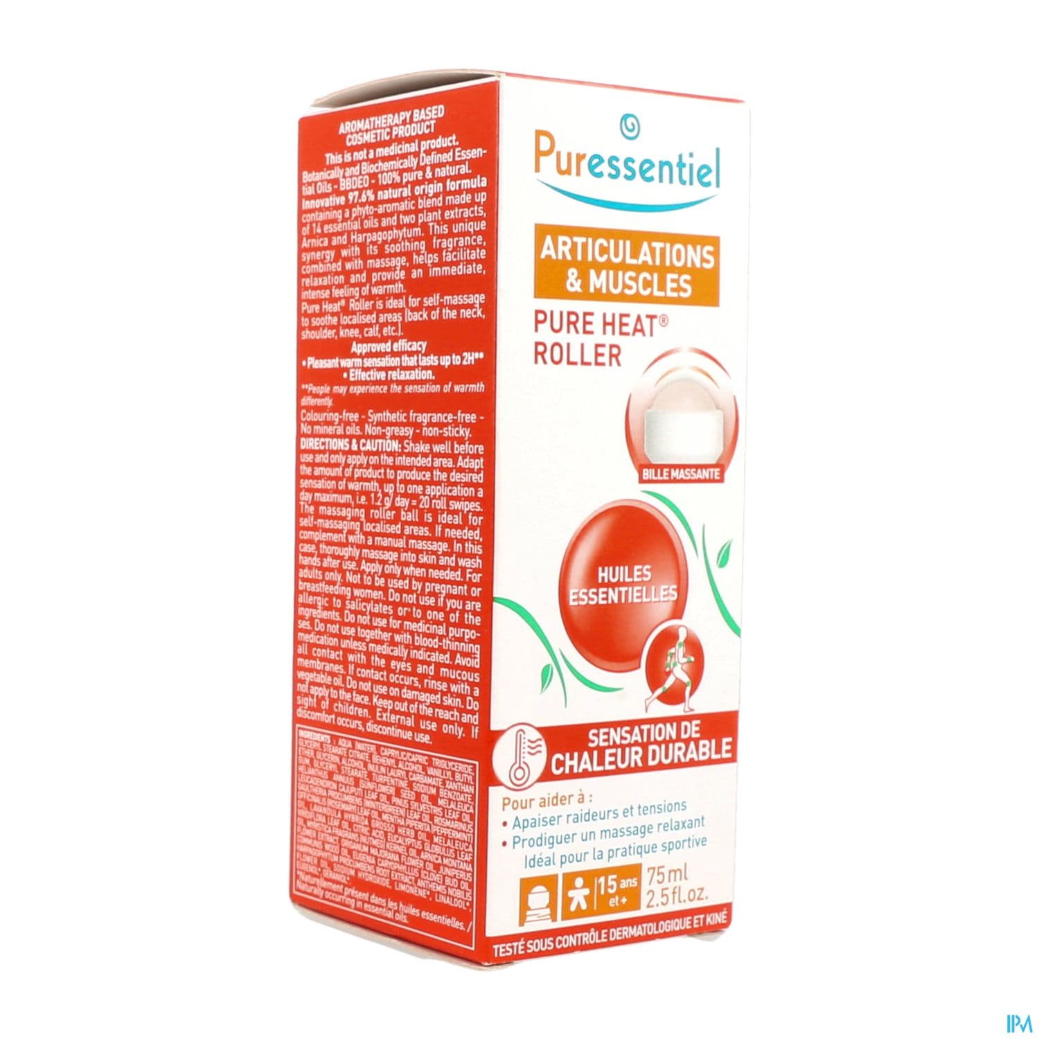 PURESSENTIEL PURE HEAT ROLLER 75ML
