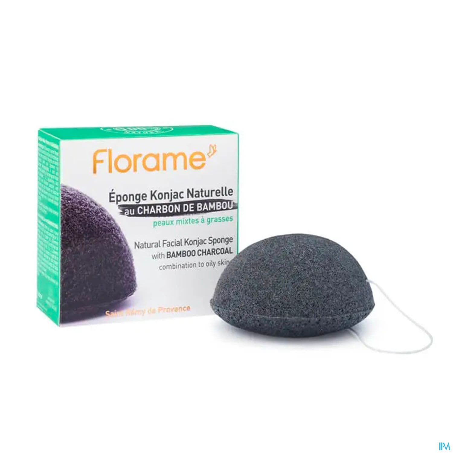 Florame Purete Eponge Konjac Naturelle Charbon