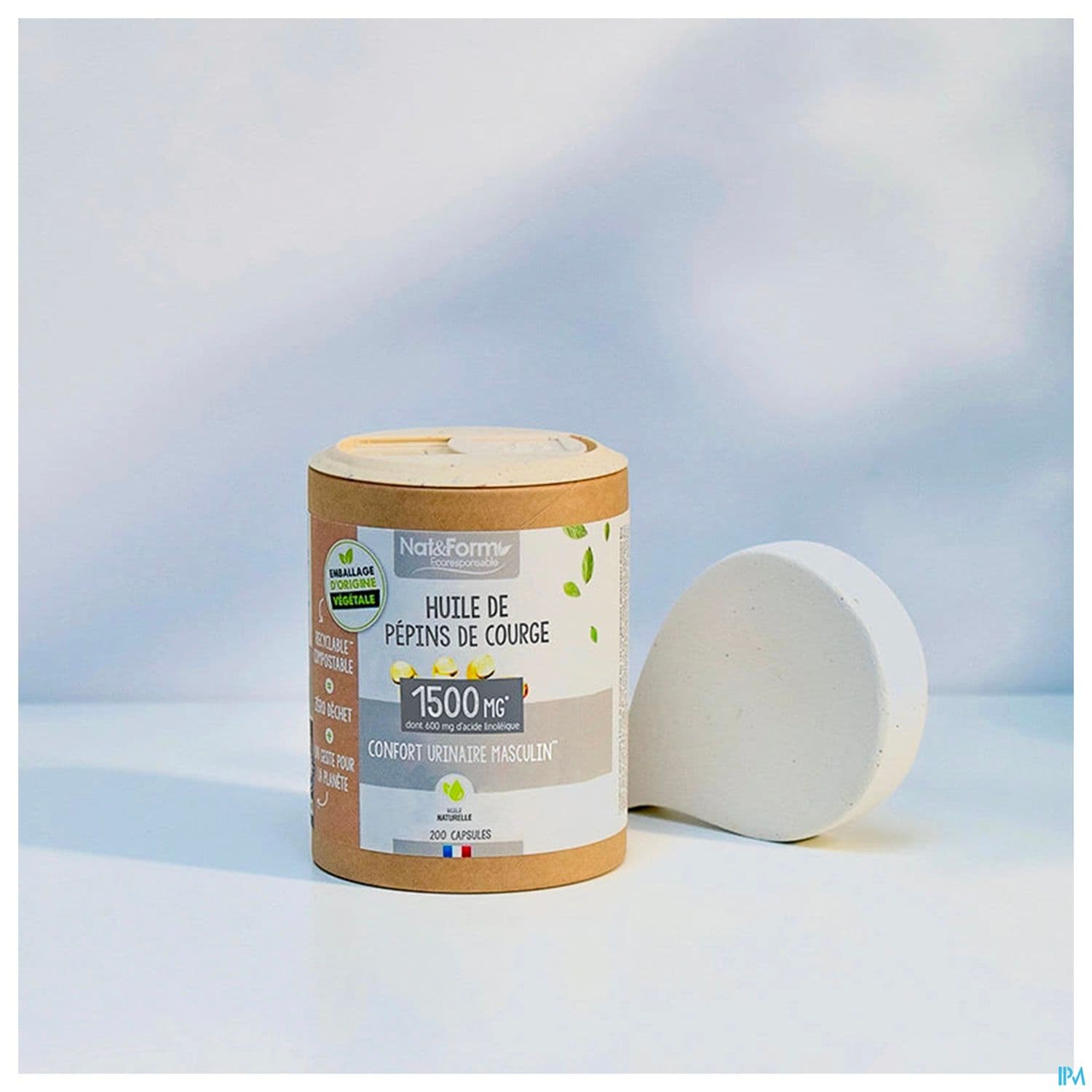 Nat Et Form Ecoresponsable Huile De Pepins De Courge Capsule 200