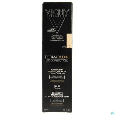 Vichy Fdt Dermablend Correction 3d 15 30ml
