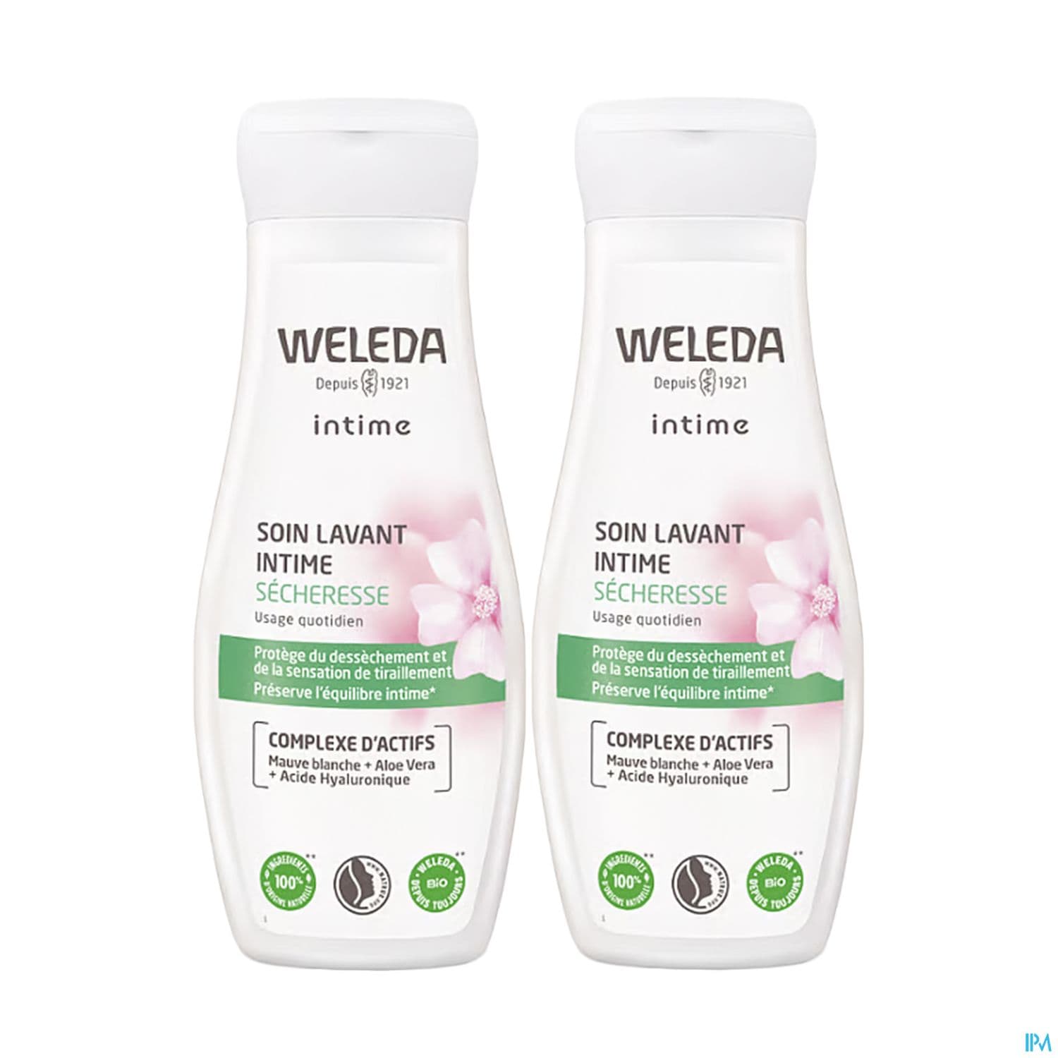 Weleda Soin Lavant Intime Secheresse 200ml X2