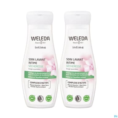 Weleda Soin Lavant Intime Secheresse 200ml X2