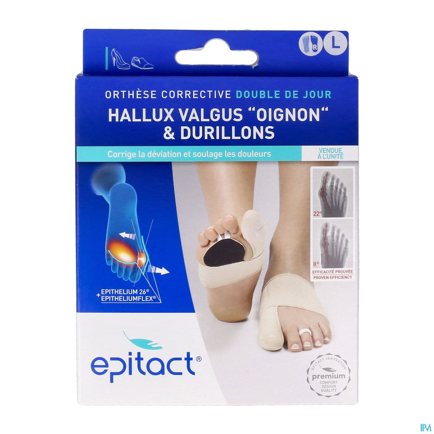 ORTH EPITACT HAL VAL DBL P DROIT L