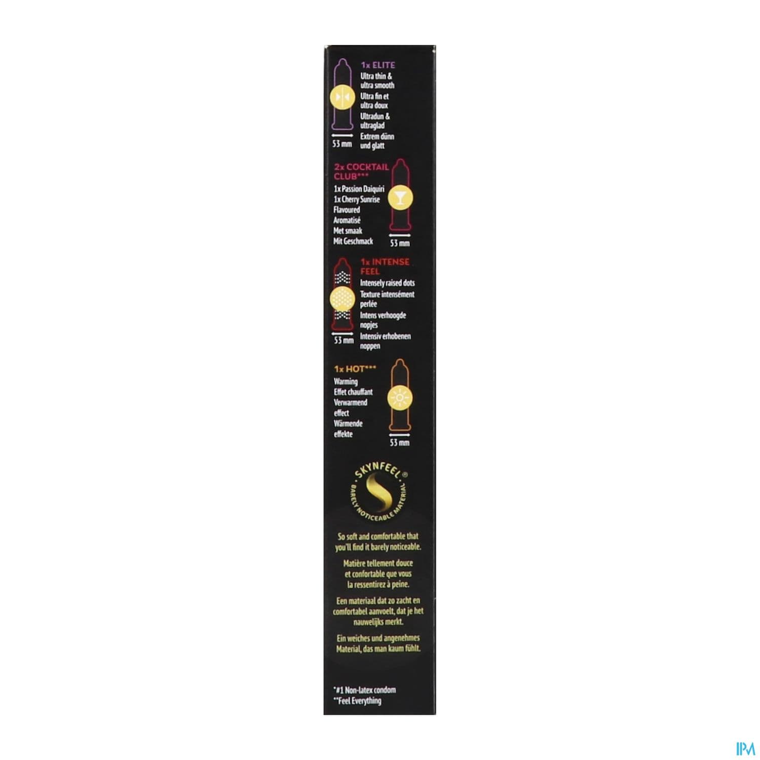 PRESERV MANIX SKYN 5 SENSES+ 5