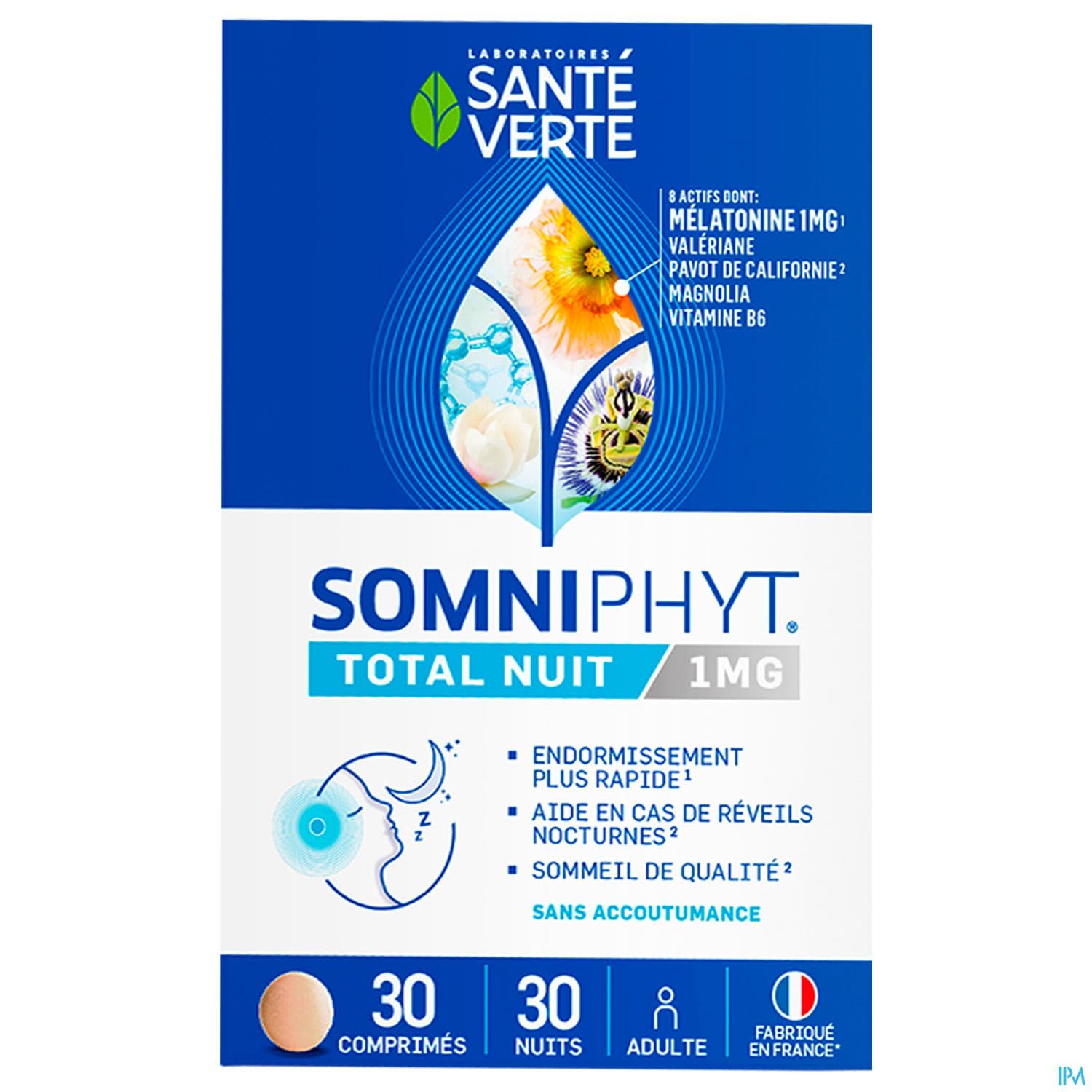 Sante Verte Somniphyt Total Nuit 1mg Comprime 30