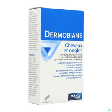 DERMOBIANE CHEVEUX ET ONGLES Gél B/40