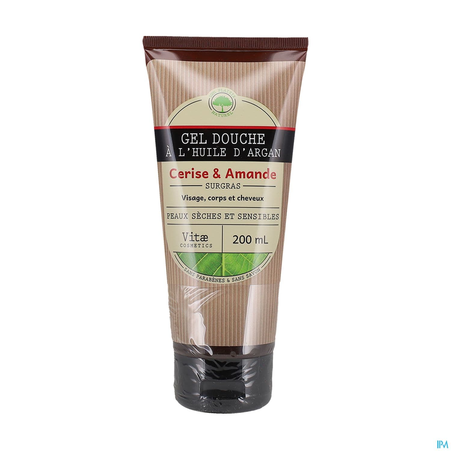 Vitae Cosmetics Gel Douche Cerise Amande 200ml X2