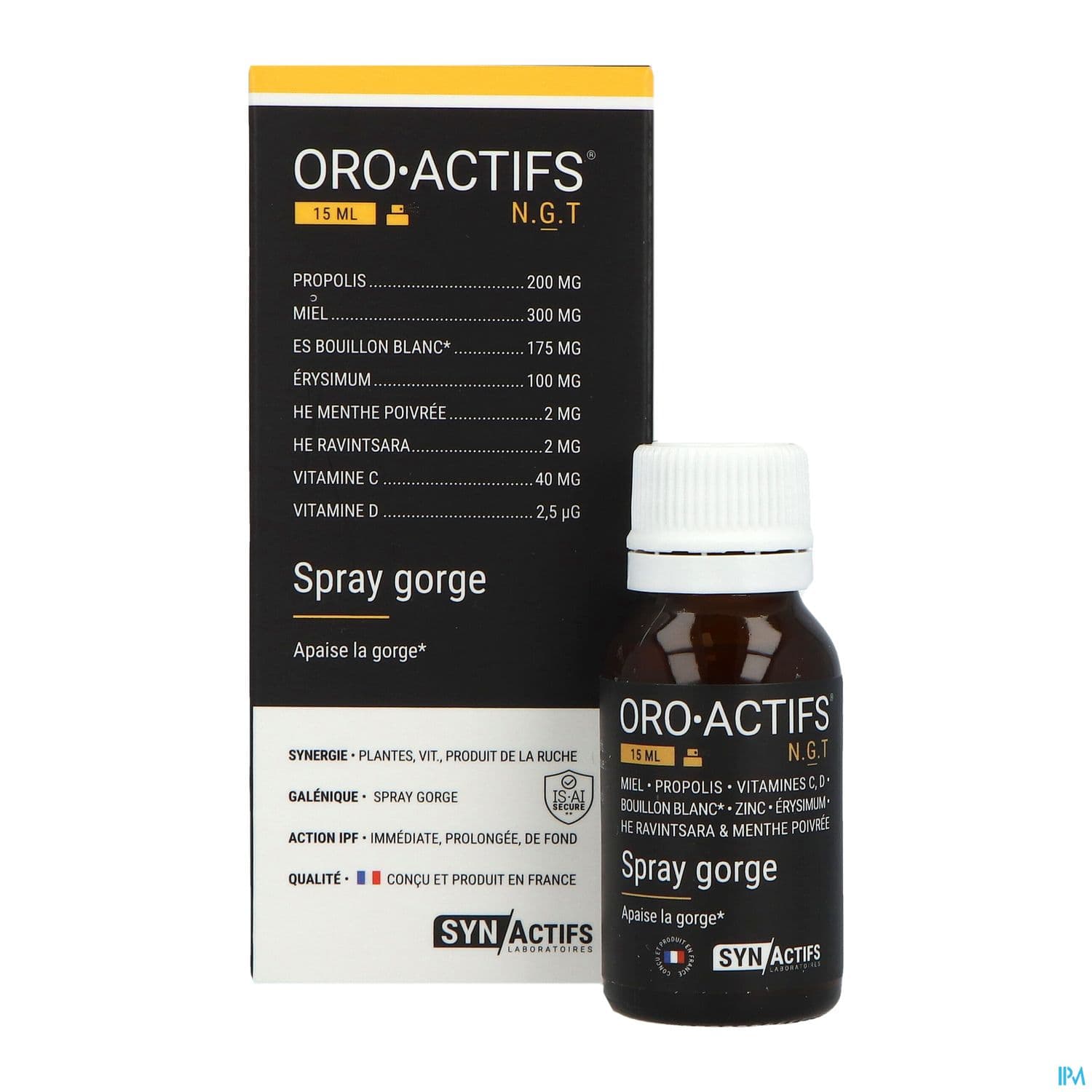 Synactifs Oro Actifs Spray Gorge 15ml