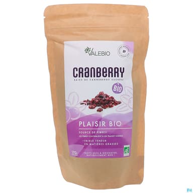 Valebio Super Fruits Cranberry Bio 170g