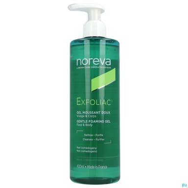 Noreva Exfoliac Gel Moussant Doux 400ml