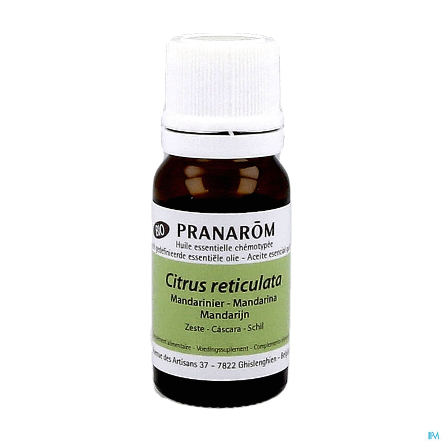 Pranarom Huile Essentielle Bio Mandarinier Zeste 10ml Vrac