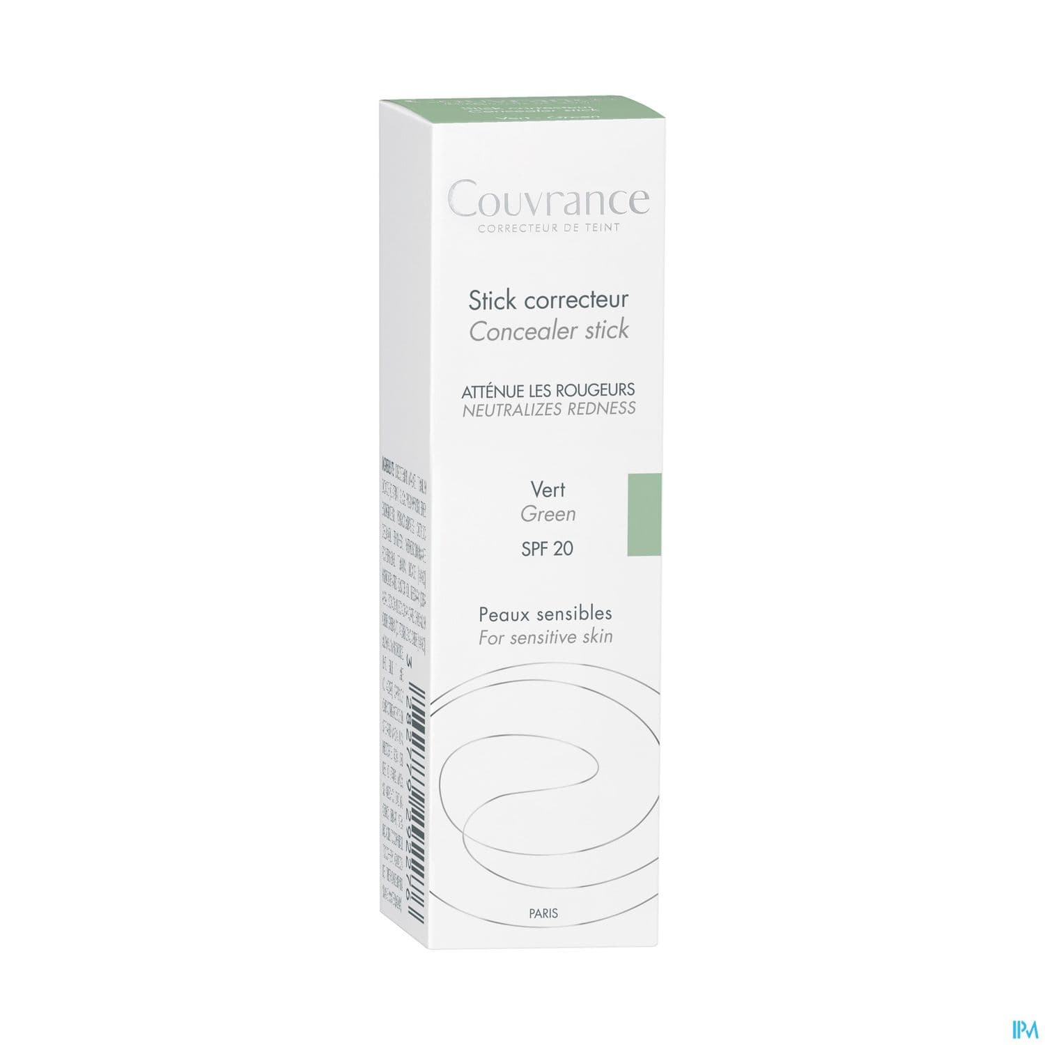Eau Thermale Avene Couvrance Stick Correcteur Vert 4g