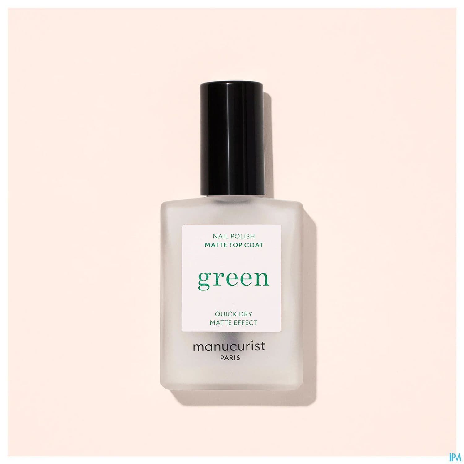 MANUCURIST GREEN TOP COAT MAT 15ML