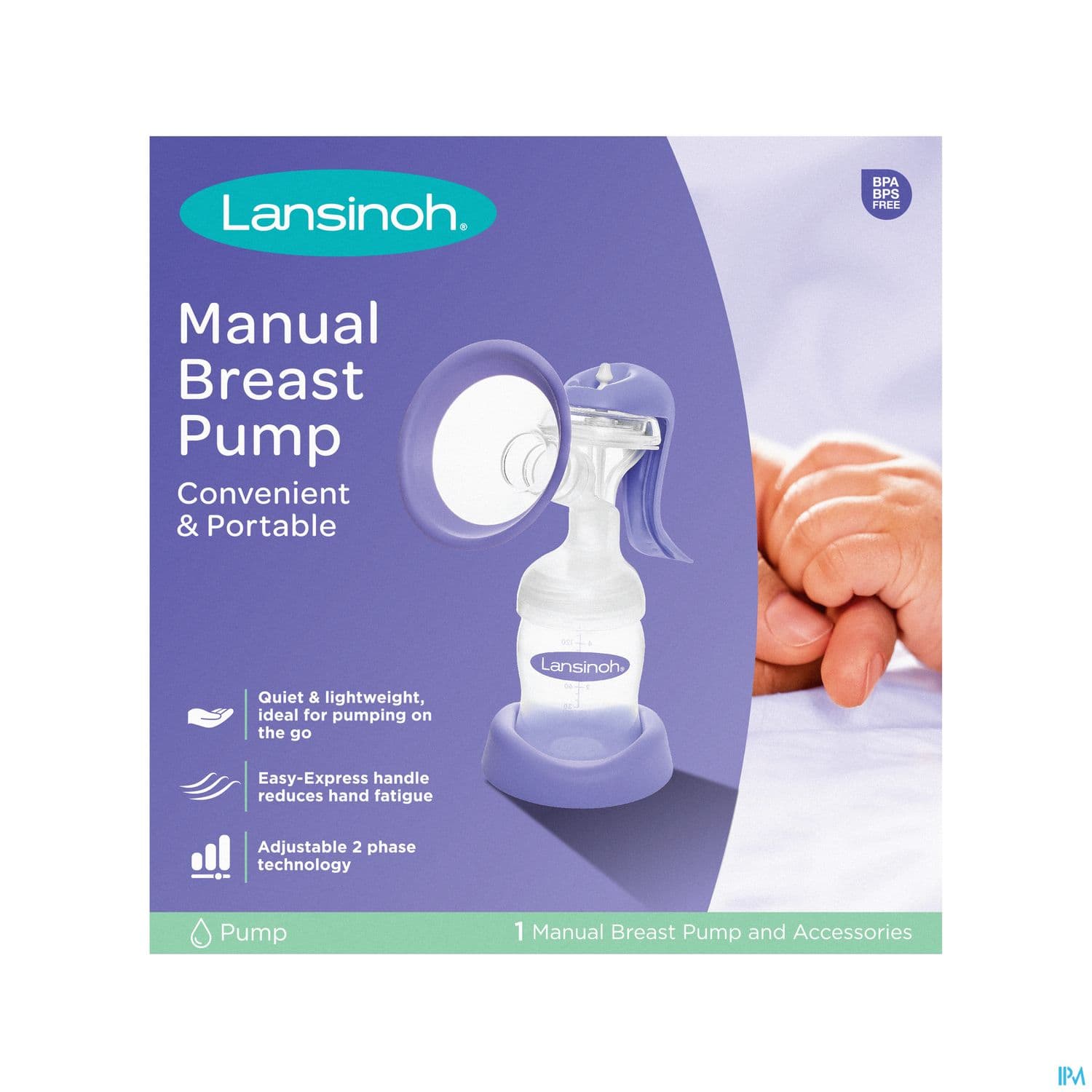 Lansinoh Tire Lait Manuel + Biberon Sans Bisphenol A Sans Bisphenol S Unite